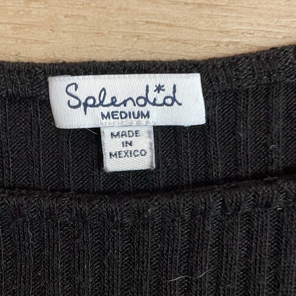 SPLENDID Cold Shoulder Sweater - Picture 2 of 2